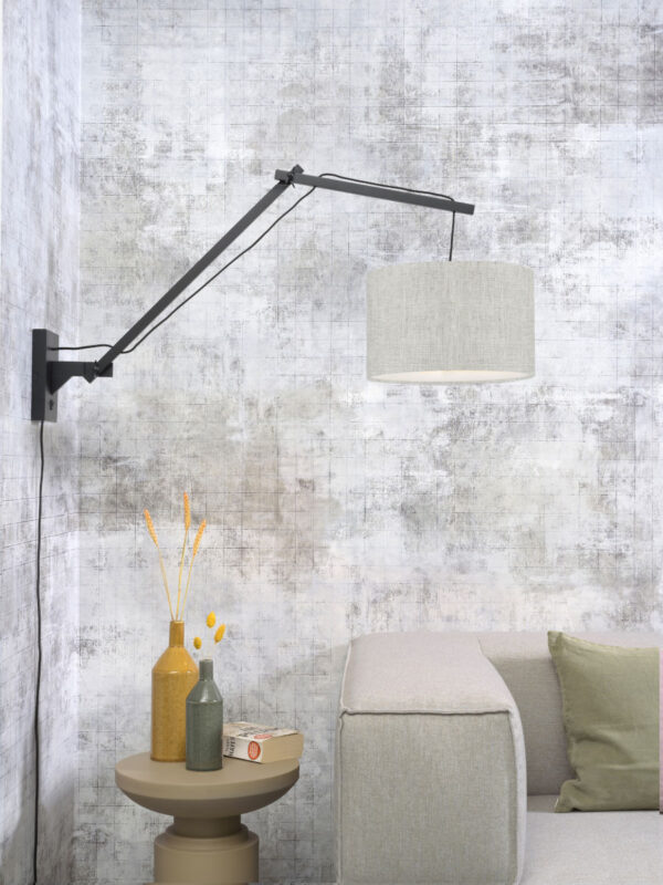 Witgrijze wandlamp dubbelgewricht GOOD&MOJO Andes - Image 2