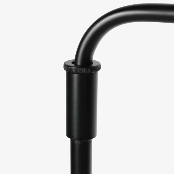 Zwarte vloerlamp trendy linnen kap Steinhauer Bloeba - Image 9