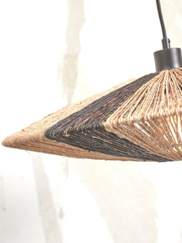 Bamboe zwart naturel bohemien vloerlamp GOOD&MOJO Iguazu - Image 3