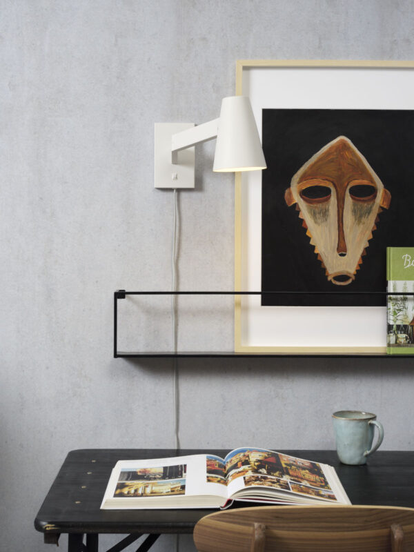 Witte conische wandlamp draaibaar It's About RoMi Biarritz - Image 6