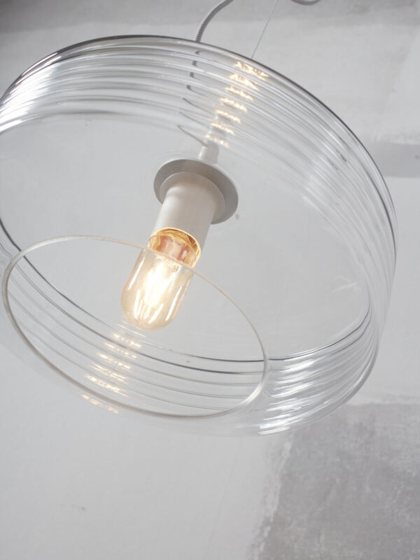 Transparante klassieke hanglamp glas It's About RoMi Verona - Image 7