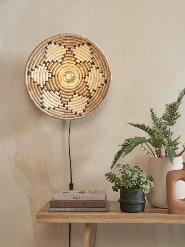 Zeegras bohemian wandlamp naturel GOOD&MOJO Andros - Image 4