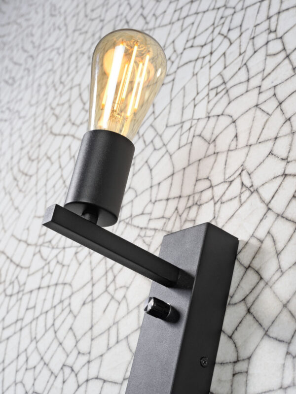 Zwarte wandlamp leeslampje It's About RoMi Florence - Image 6