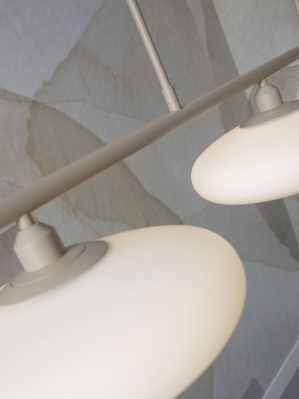 Scandinavische metaal glazen witte hanglamp It's About RoMi Sapporo - Image 4
