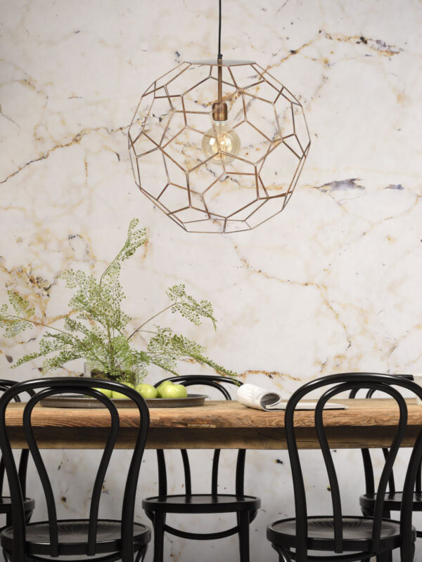 Bronzen rasterkap hanglamp rond L It's About RoMi Marrakesh - Image 6