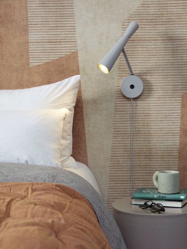 Metalen wandlamp retro grijs It's About RoMi Bordeaux - Image 5
