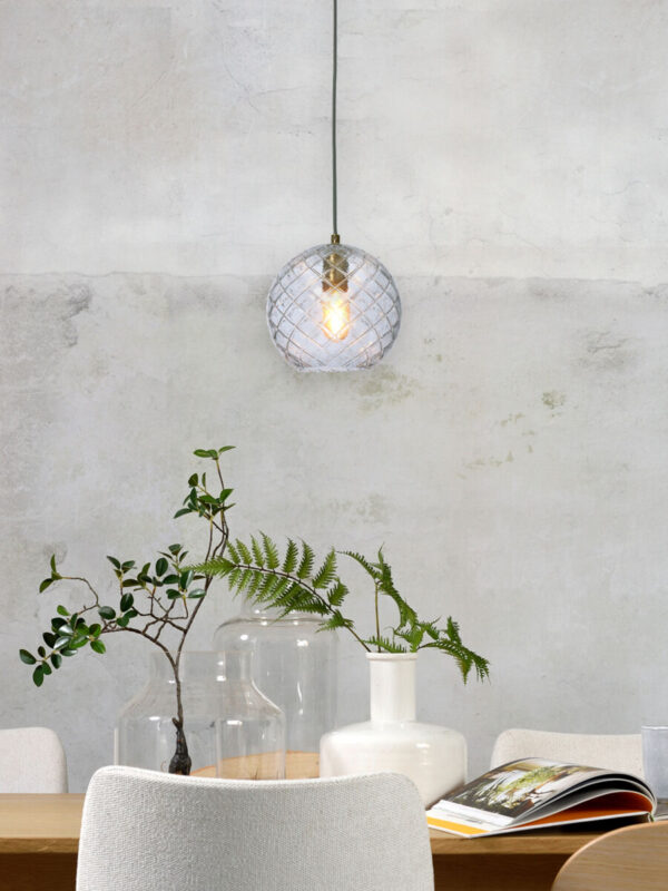 Klassieke hanglamp metaal groen glas It's About RoMi Venice - Image 2