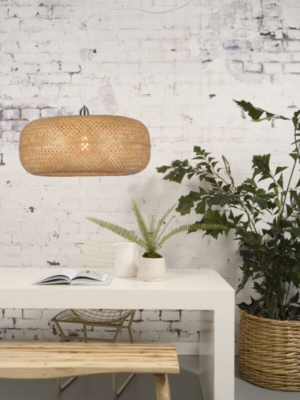 Naturel bamboe bohemian hanglamp GOOD&MOJO Palawan - Image 5