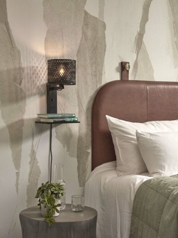 Bamboe zwarte wandlamp bohemian GOOD&MOJO Java - Image 5