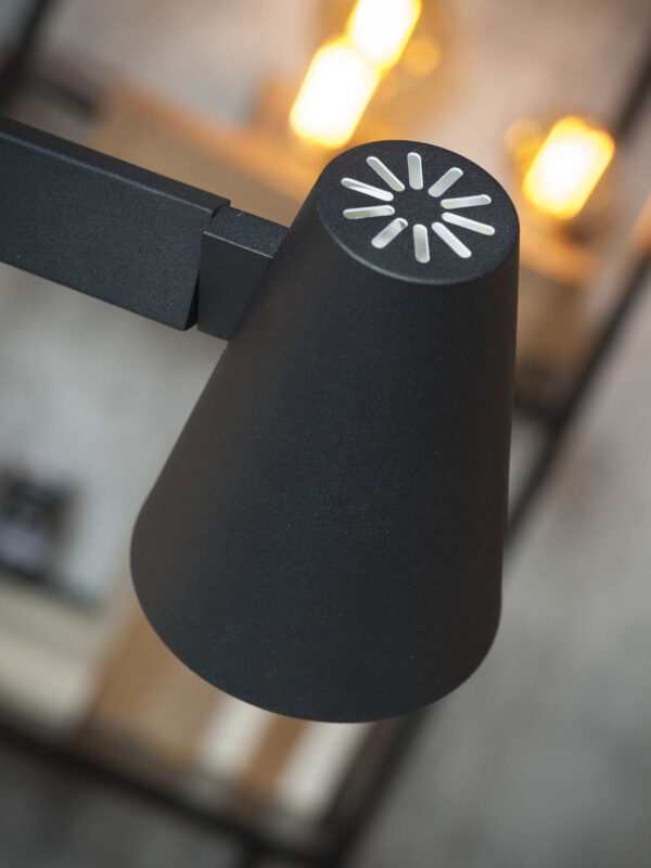 Draaibare conische wandlamp zwart It's About RoMi Biarritz - Image 4
