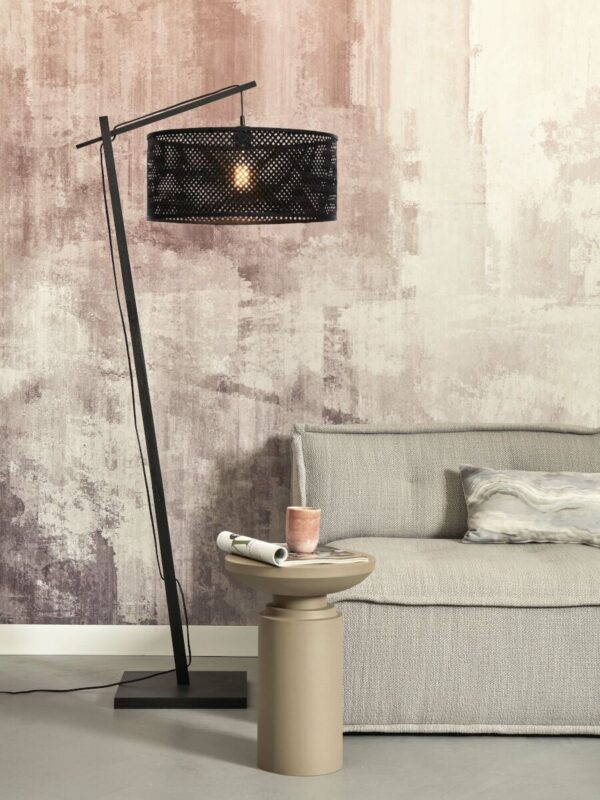 Zwarte bamboe vloerlamp bohemian GOOD&MOJO Java - Image 5