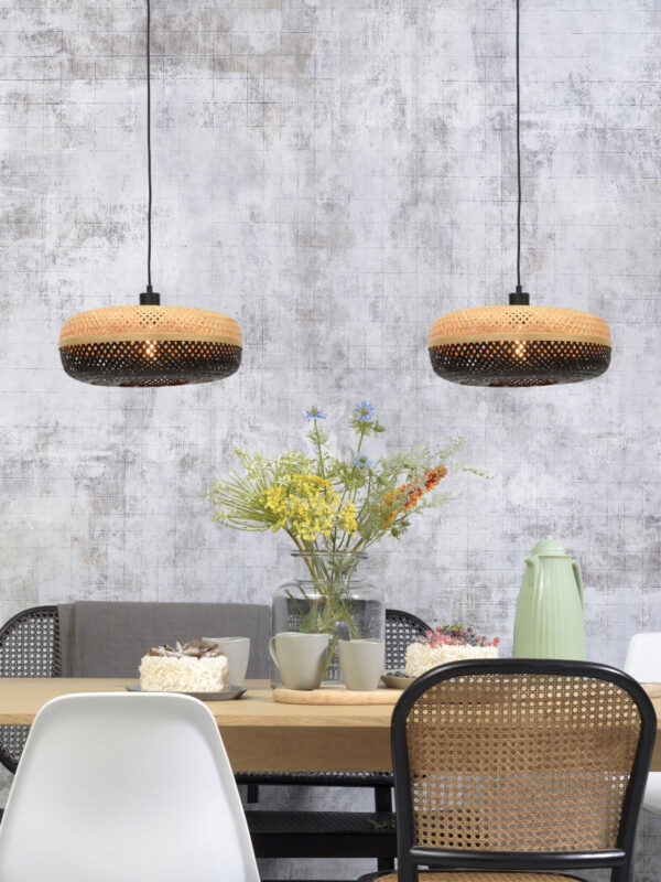 Bamboe hanglamp bohemian zwart GOOD&MOJO Palawan - Image 5