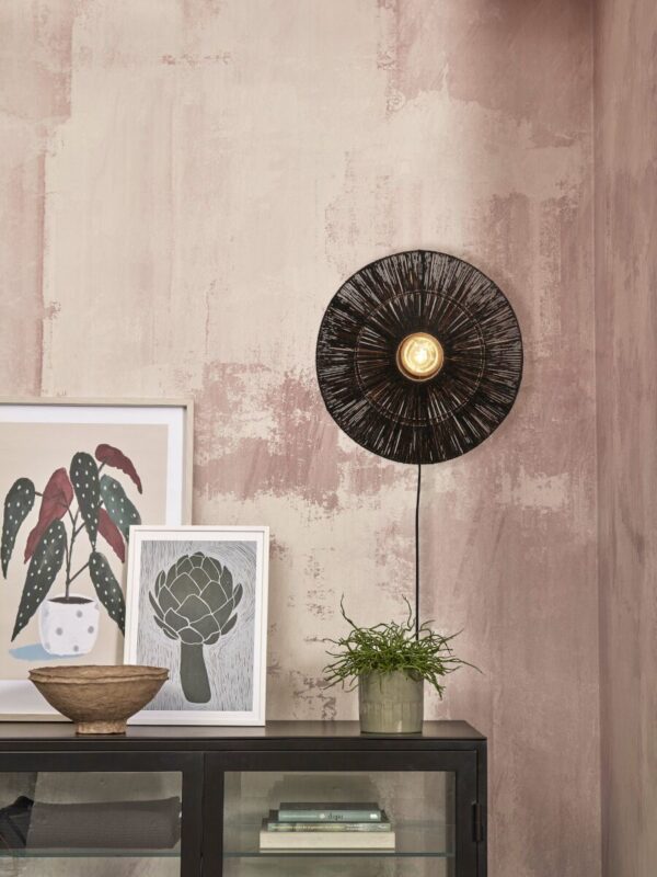 Wandlamp rond bohemian zwart GOOD&MOJO Iguazu - Image 2