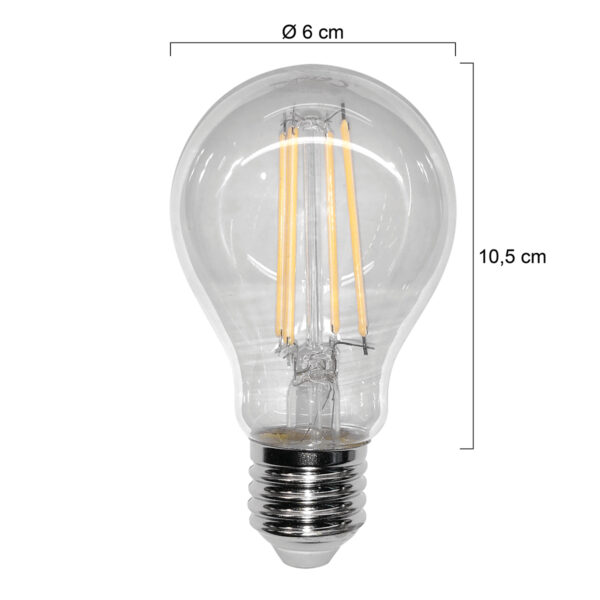 3 standen dimbare lichtbron E27 Mexlite - Image 3