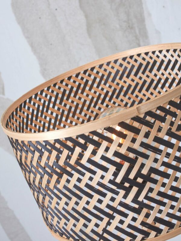 Bohemian tafellamp bamboe naturel zwart GOOD&MOJO Java - Image 6