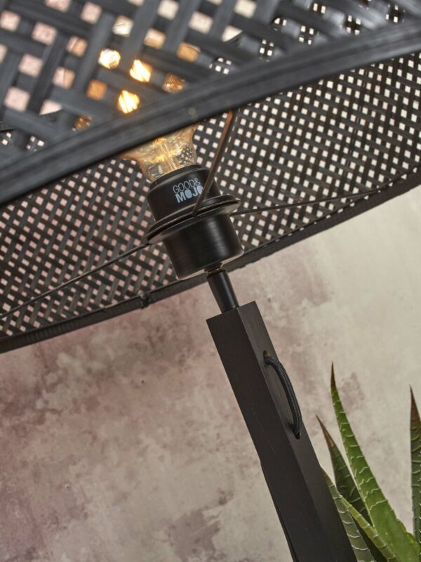 Bamboe zwarte bohemien vloerlamp GOOD&MOJO Java - Image 6