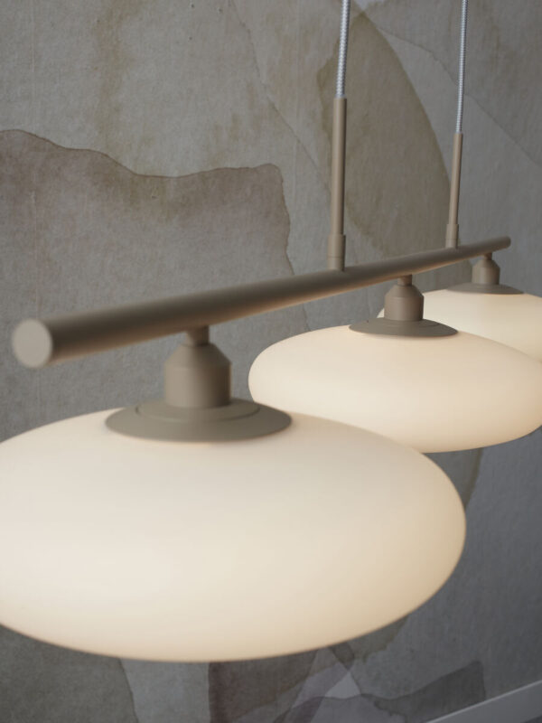 Scandinavische metaal glazen witte hanglamp It's About RoMi Sapporo - Image 7