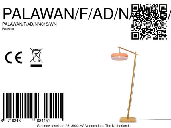 Bamboe vloerlamp bohemian wit GOOD&MOJO Palawan - Image 10