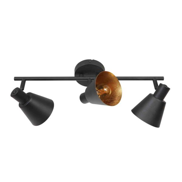Spots zwart metaal retro Mexlite Oeroe - Image 11