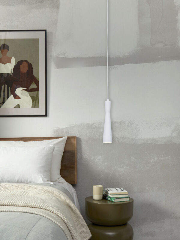 Retro witte hanglamp metaal It's About RoMi Bordeaux - Image 11