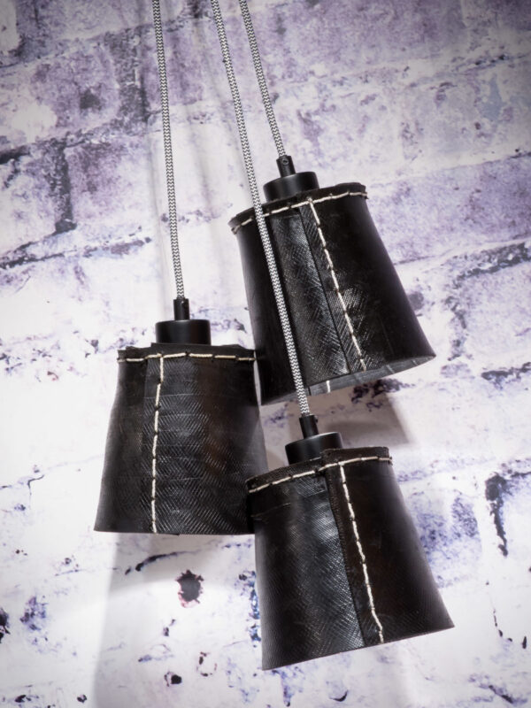 Zwarte rubberen hanglamp vintage GOOD&MOJO Amazon - Image 3