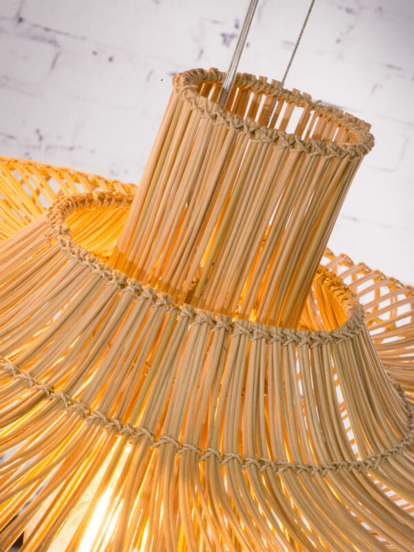 Naturel rotan bohemian hanglampen GOOD&MOJO Kalahari - Image 3