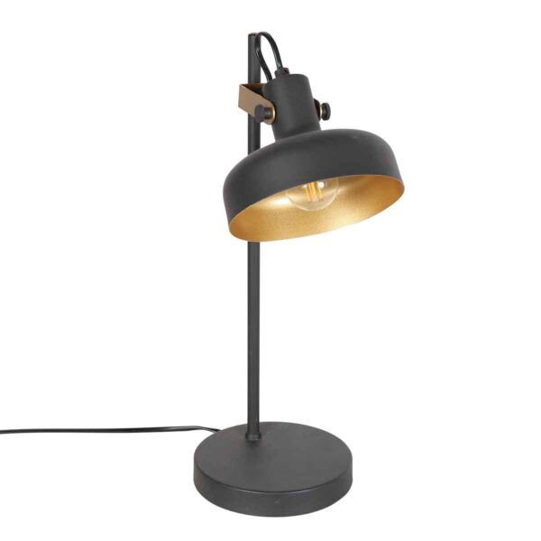 Retro tafellamp met gouden details Mexlite Prato - Image 2