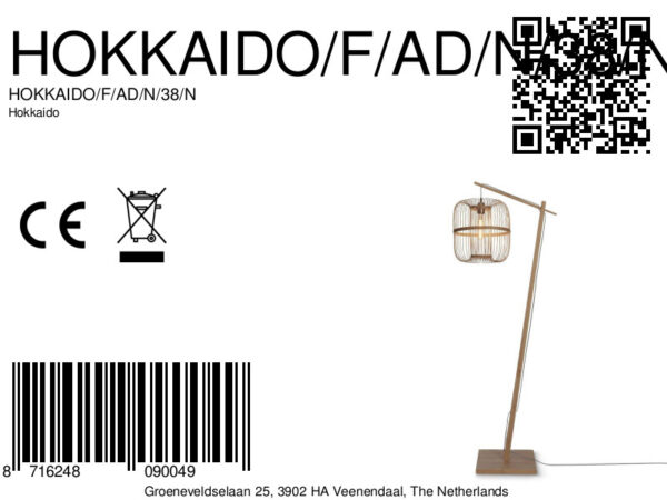 Bamboe naturel oosters vloerlamp GOOD&MOJO Hokkaido - Image 12