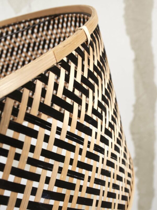 Bamboe bohemian hanglamp zwart naturel GOOD&MOJO Java - Image 6