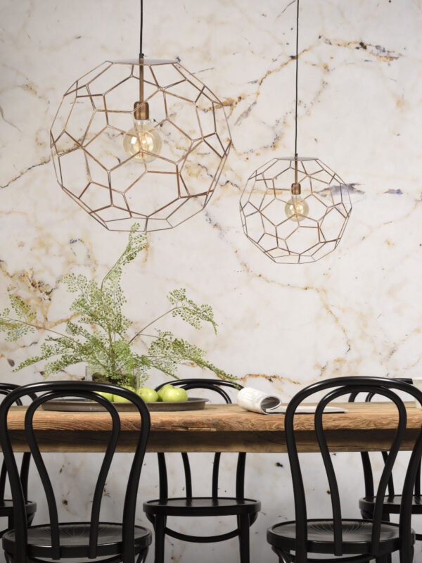 Bronzen rasterkap hanglamp rond L It's About RoMi Marrakesh - Image 3