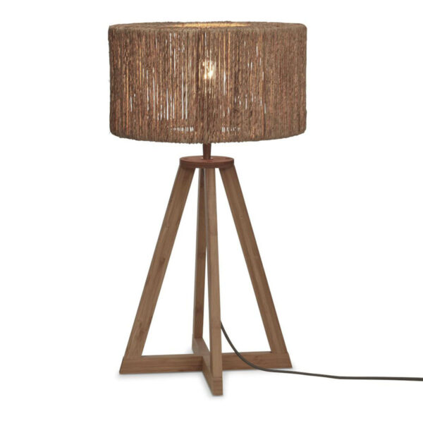 Rieten naturel bohemien tafellamp GOOD&MOJO Iguazu