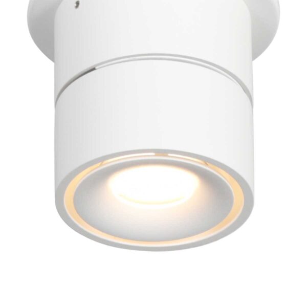 Witte spot moderne spot rond Mexlite Fez Black - Image 5