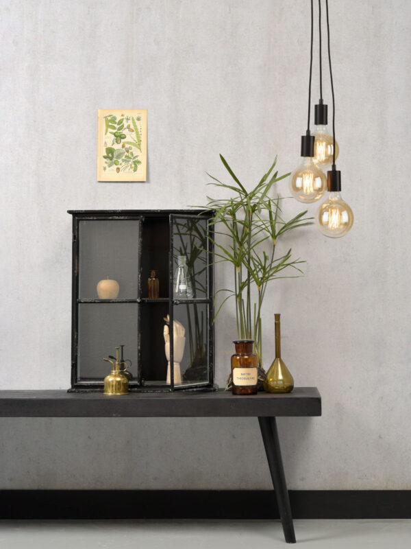 Metalen hanglamp retro zwart It's About RoMi Oslo - Image 2