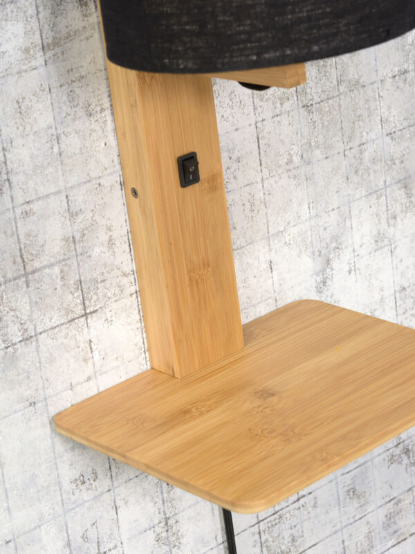 Blauwe plateau wandlamp naturel GOOD&MOJO Andes - Image 4