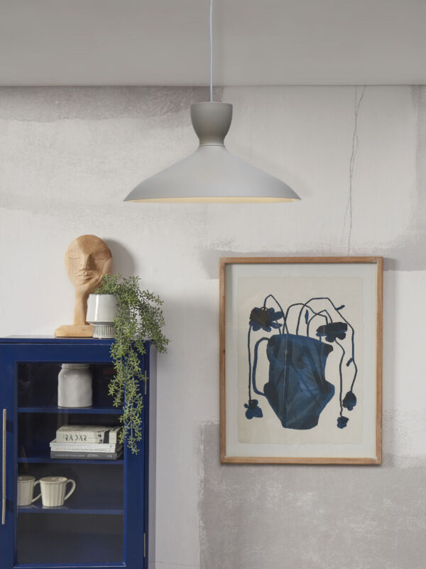 Metalen grijze hanglamp retro It's About RoMi Hanover - Image 10