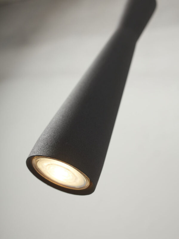 Retro zwart metaal hanglamp It's About RoMi Bordeaux - Image 6