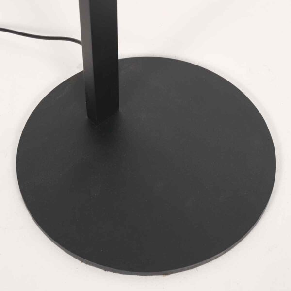 Metalen vloerlamp modern zwart Steinhauer Ringlux - Image 10