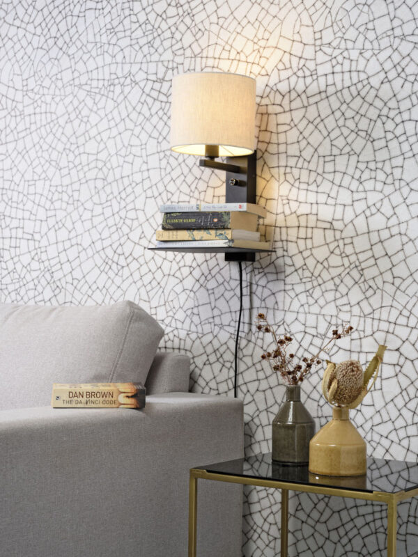 Witgrijze wandlamp plateau It's About RoMi Florence - Image 5