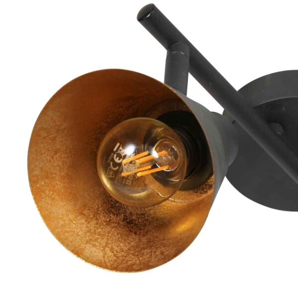 Metalen zwarte spots retro Mexlite Oeroe - Image 4