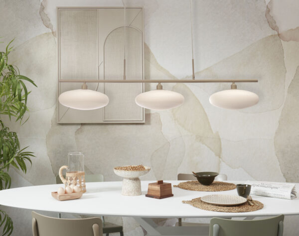 Scandinavische metaal glazen witte hanglamp It's About RoMi Sapporo - Image 2
