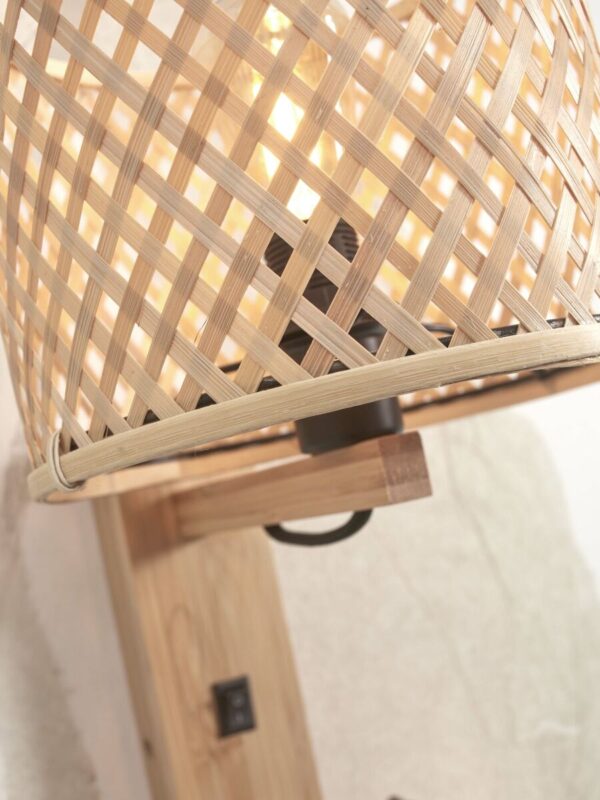 Wandlamp naturel boheems bamboe GOOD&MOJO Java - Image 4