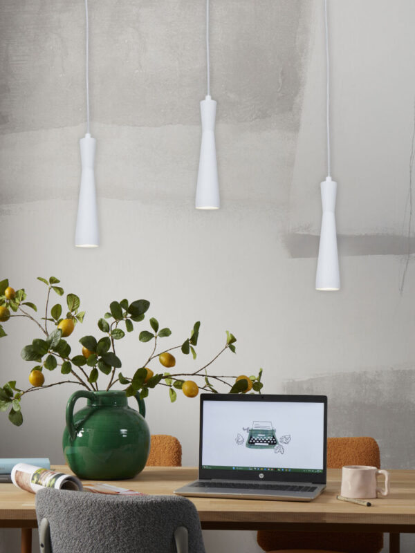 Retro witte hanglamp metaal It's About RoMi Bordeaux - Image 8