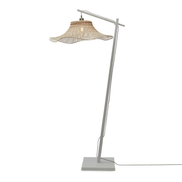 Boheemse bamboe vloerlamp naturel GOOD&MOJO Ibiza