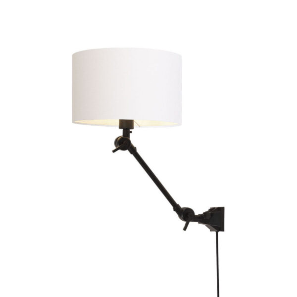 Witte retro wandlamp metaal It's About RoMi Amsterdam