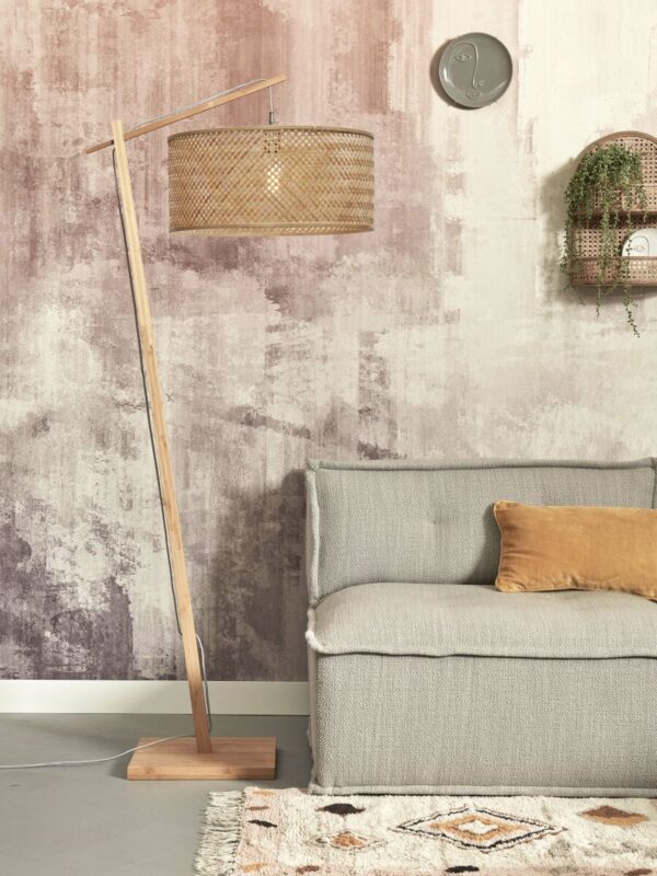 Naturel bohemien bamboe vloerlamp GOOD&MOJO Java - Image 5