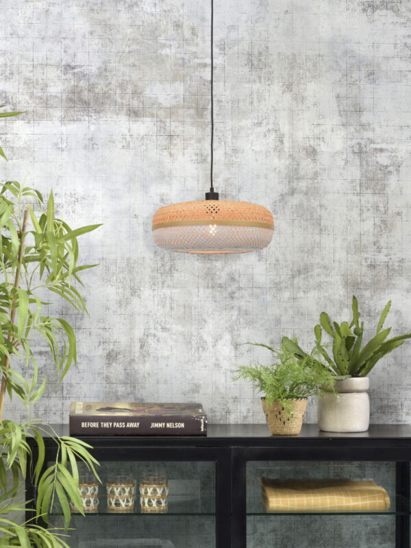 Hanglamp wit bamboe bohemian GOOD&MOJO Palawan - Image 8