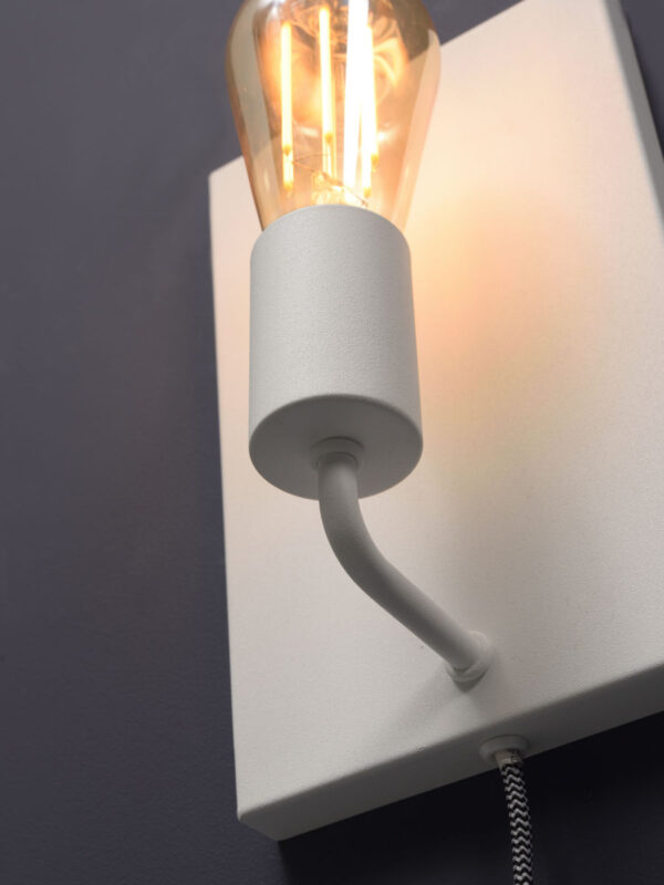 Witte minimalistische wandlamp rechthoekig It's About RoMi Madrid - Image 3