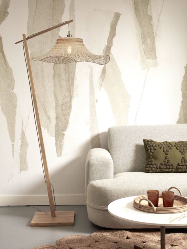 Naturel bamboe vloerlamp bohemian GOOD&MOJO Ibiza - Image 2