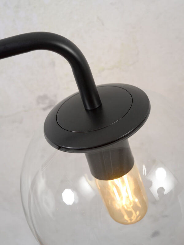 Metalen moderne wandlamp zwart It's About RoMi Warsaw - Image 4