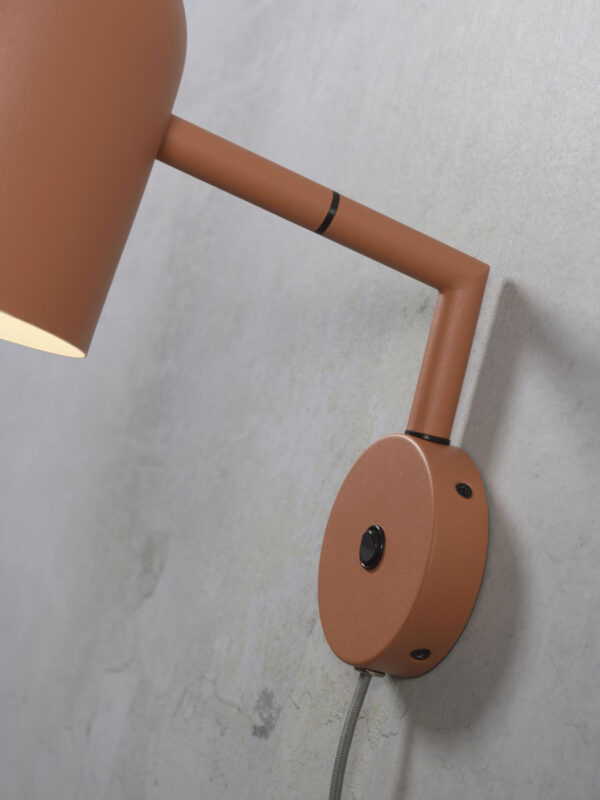 Retro terra wandlamp bekervormig It's About RoMi Marseille - Image 3